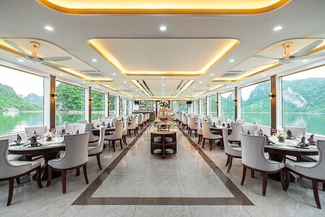 Halong Bay Day Tour Luxury Cruise With Jacuzzi and Buffet Lunch - Leaving Hanoi between 8:00 and 8:45am
