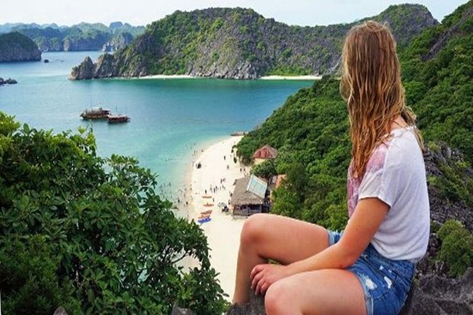 Halong Bay Day Tour: Visit Cave Island Kayaking Swimming Lunch - Hang Luon by kayak or bamboo boat