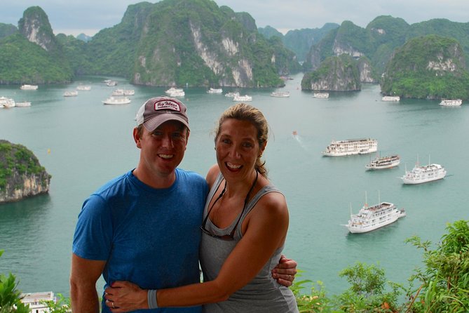 Halong Bay Day Tour: Visit Cave Island Kayaking Swimming Lunch - Titop Island, from white sand to a 500-step view