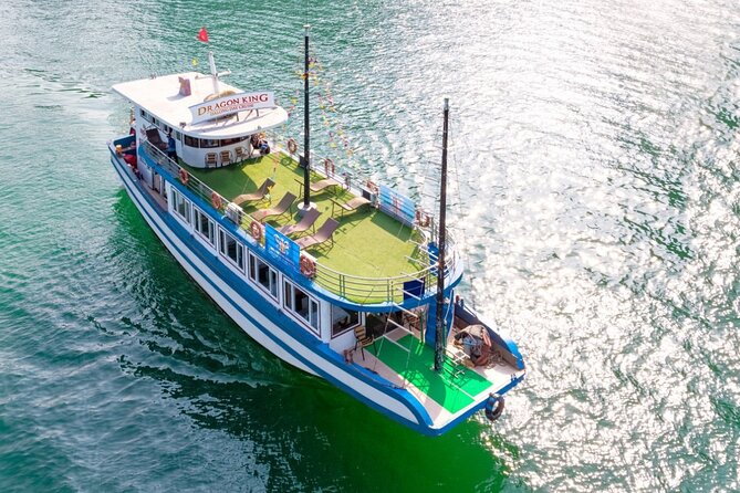 Halong Bay Day Tour With Titop Island, Cave, Kayak & Lunch - Titop Island for a viewpoint or a swim