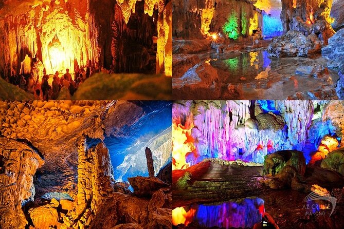 Halong Bay Day Trip 6hour: Buffet Lunch,Limousine bus,small group - Hang Luon by kayak or bamboo boat