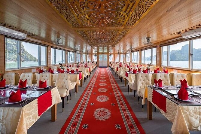 Halong Bay Deluxe Cruise with Lunch, Kayaking & Cave Tour - Sunset Tea on the Sundeck