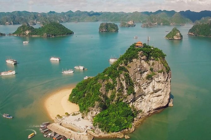 Halong Bay Full-Day - 5.5 Hours On-Boat With Cave And Kayaking - Ti Top Island for swimming and a viewpoint