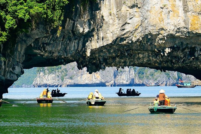 Halong Bay Full-Day Adventure Cruise from Hanoi - Ti Top Island for swimming and a high view