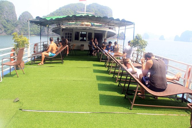 Halong bay full day trip: Visit Surprise cave, Titop island, kayaking & swimming - Lunch on board and what to bring