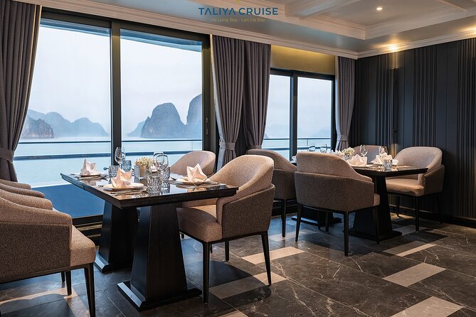 Halong Bay & Lan Ha Bay Premium 5-Star Cruise – All Included - Lunch with Vietnamese seafood and bay views