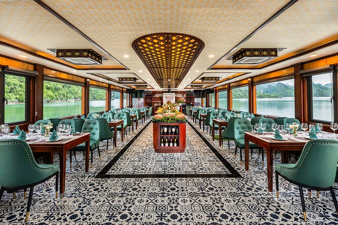 Halong bay Luxur Cruise Day trip: Buffet lunch & Limousine bus - Buffet lunch with practical expectations