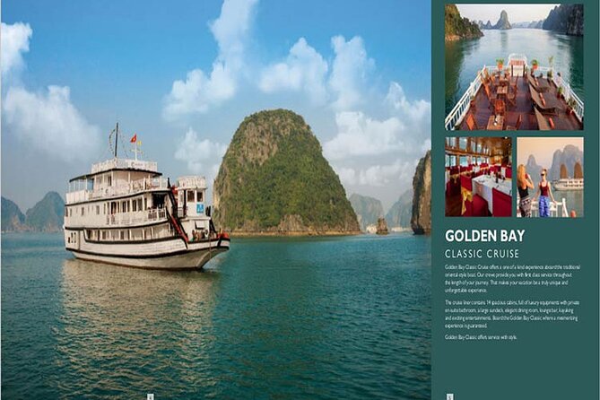 Halong Bay Luxury Cruise one day Tours - Sung Sot Cave and its tall chambers