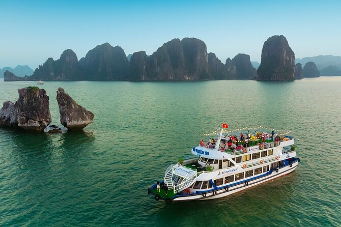 Halong bay Luxury Cruise Trip: Titop Island, Amazing Cave & Kayak - From Hanoi’s Old Quarter to Tuan Chau Harbor
