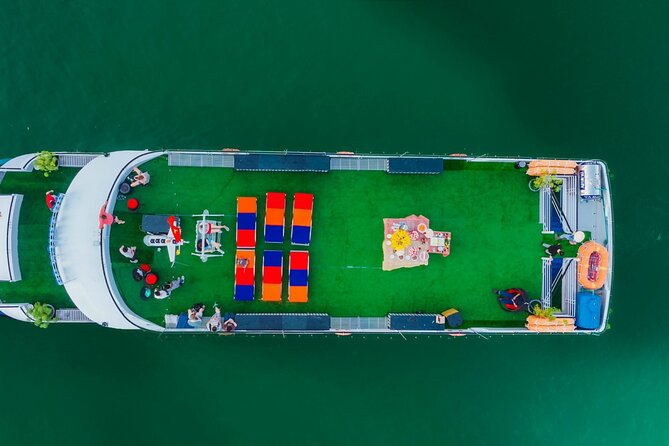 Halong bay Luxury Cruise Trip: Titop Island, Amazing Cave & Kayak - Boarding the Ha Long 5 Stars Cruise