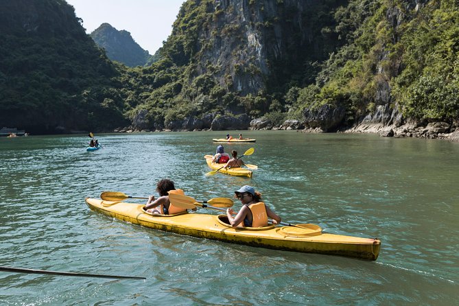 Halong Bay Luxury Day Trip (8Hours) - Dark and Light Cave by kayak or bamboo boat