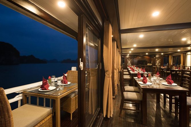 Halong Bay tour 2 days / 1 night on Stellar cruise {New 4 star Cruise}. - Titop Island for swimming, snorkeling, and views