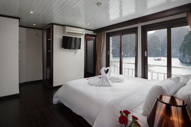 Halong Bay tour 2 days / 1 night on Stellar cruise {New 4 star Cruise}. - What the $512.83 price really buys