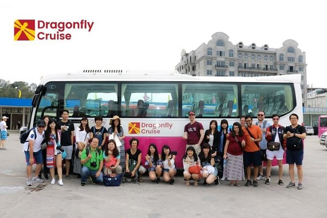 Halong Day Tour: Islands, Cave, Kayak. Lunch. Transfers - Cruising into Ha Long Bay from Tuan Chau
