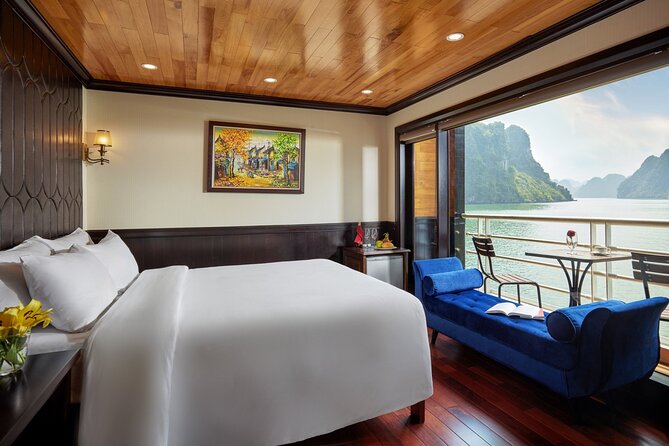 Halong Dragon Bay 5 Star Cruise 2D1N-All Inclusive,Cave,Transfer - Checkout, final lunch, and the ride back to Hanoi