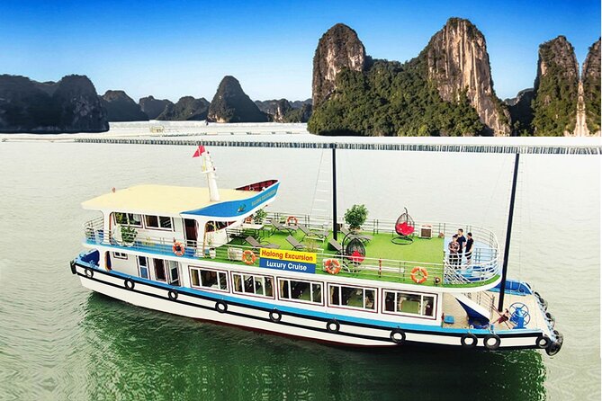 Halong Excursion Cruise with Kayaking, Swimming & Cave Visit - Boarding at Tuan Chau Harbor