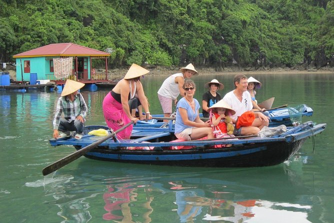 Halong full day standard group tour to Sung Sot Cave and Titop island - Afternoon tea and the return cruise