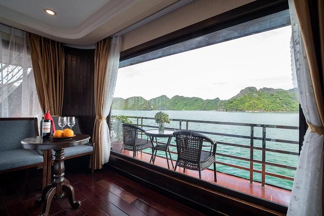 HaLong - LanHa Bay 1 Night On The 2nd Deck with La Pandora Cruises - An evening of food, cooking, and squid fishing