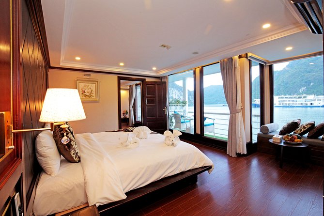 Halong - LanHa Bay with 3.5star La Pinta Cruise 3days/2nights - Day one, from Tuan Chau Marina to quiet Lan Ha waters