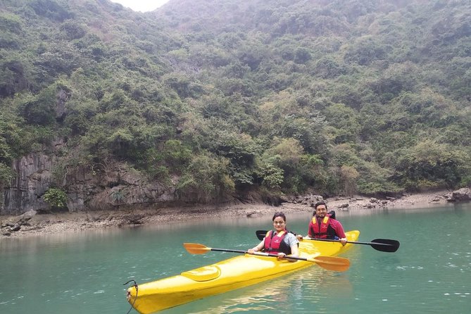 HaLong - LanHa Bay With La Pandora Boutique Cruises 2Days/1Night - Sailing into Lan Ha Bay at 4 p.m.