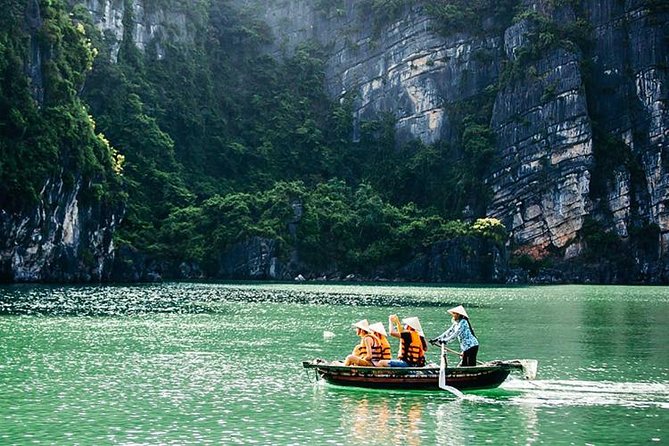 Halong Luxury Cruise Full Day Tour from Hanoi: All Inclusive - Ti Top Beach and the chance to swim