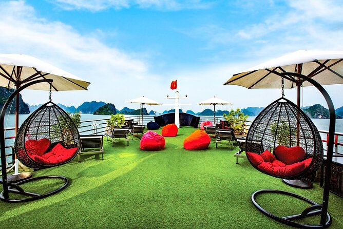 Halong Milalux 5 Star Cruise 2d1n,All inclusive,transfer - Leaving Hanoi for Tuan Chau Wharf