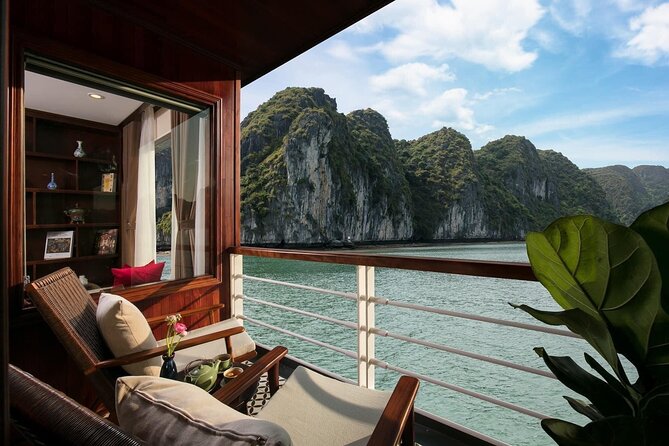 Halong Pandora 5 Star Cruise 2D1N-All Inclusive, cave, transfer - Morning views and the second day