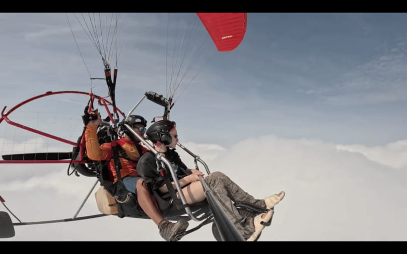Halong Sky Tour: Powered Paragliding - Taking off from Ha Long Airfield