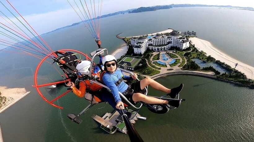 Halong Sky Tour: Powered Paragliding - Booking flexibility and cancellation