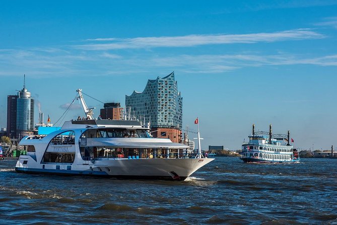 Hamburg: 1-hour harbor tour - Landungsbrücken and St. Pauli from the river