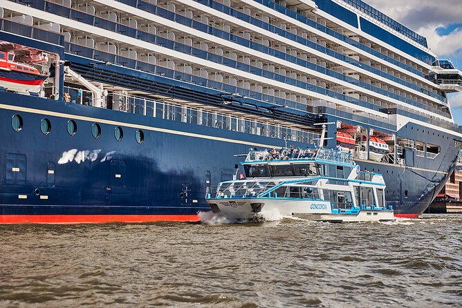 Hamburg: 2-hour harbor cruise - Landungsbrücken, the Old Elbe Tunnel, and the Fish Auction Hall