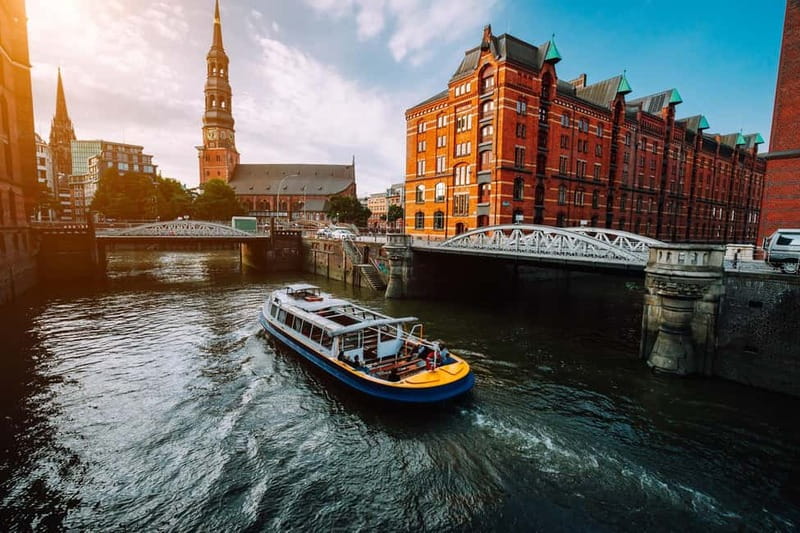 Hamburg: Grand Harbor Tour by Traditional Barge - The Old Elbe Tunnel and its 1911 engineering