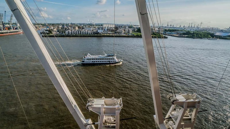 Hamburg: Guided Grand Harbor Sightseeing Cruise by Ship - The Elbphilharmonie and HafenCity from the river