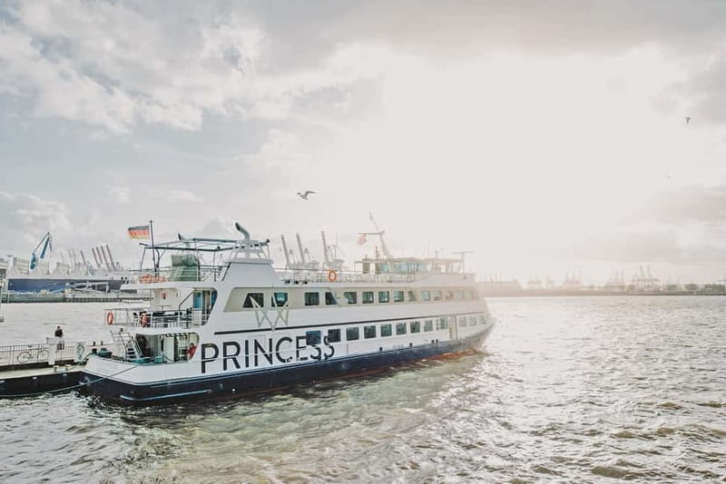 Hamburg: Guided Grand Harbor Sightseeing Cruise by Ship - Musical theaters beside the Elbe