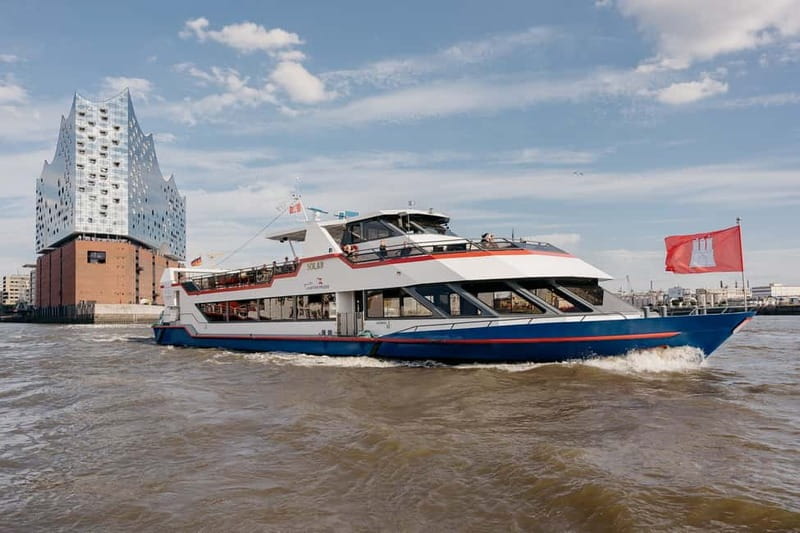 Hamburg: Guided Grand Harbor Sightseeing Cruise by Ship - Rickmer Rickmers and Cap San Diego