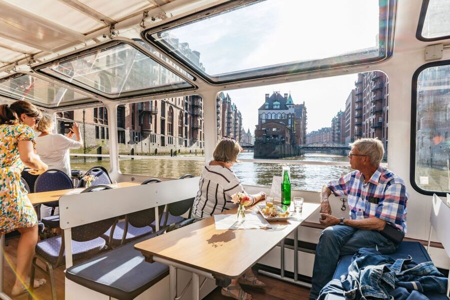 Hamburg: Harbor Cruise with Wine and Cheese - Three Wines and a Proper Plate of Cheese