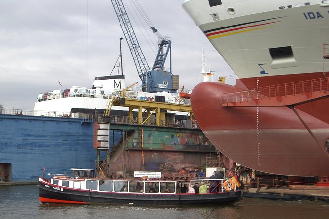 Hamburg harbor tour with a barge - HafenCity and Europe’s major inner-city building project
