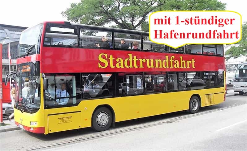 Hamburg: Line C Sightseeing Tour Hop On Hop Off and Harbor Cruise - Key points to know before you book