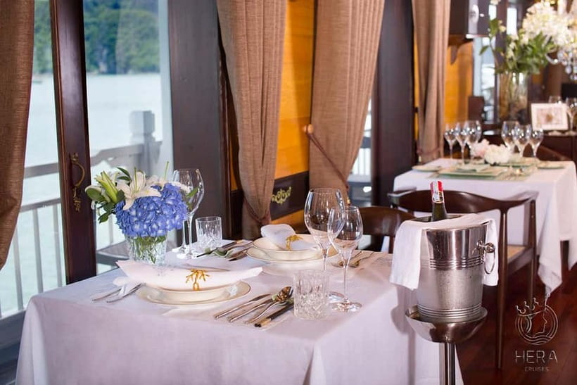 Hanoi: 2D1N Ha Long Bay by Hera Grand Luxury Cruise - Sunset cooking class and the evening onboard