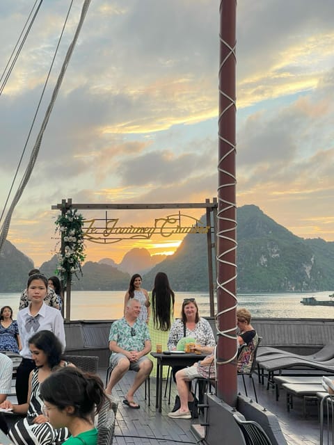 Hanoi: 2D1N Ha Long Bay by Le Journey Cruise - Sunset cooking class and the evening on board