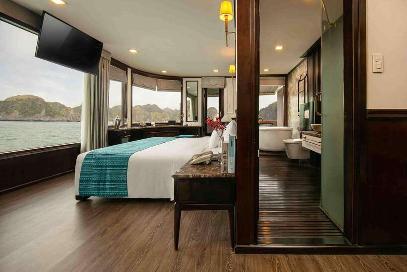 Hanoi: 2D1N Ha Long Bay, Lan Ha Bay by Amanda Luxury Cruise - Lunch among Ha Long Bay’s limestone karsts