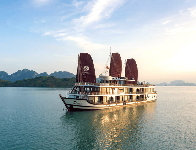 Hanoi: 2D1N Ha Long Bay, Lan Ha Bay by Amanda Luxury Cruise - Sunset drinks and a Vietnamese cooking lesson