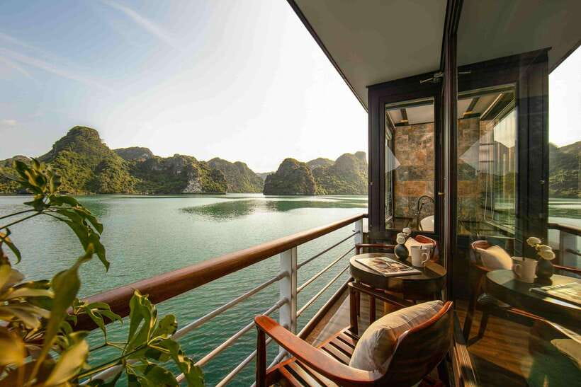 Hanoi: 2D1N Ha Long Bay, Lan Ha Bay by Amanda Luxury Cruise - Dinner on deck and the night program