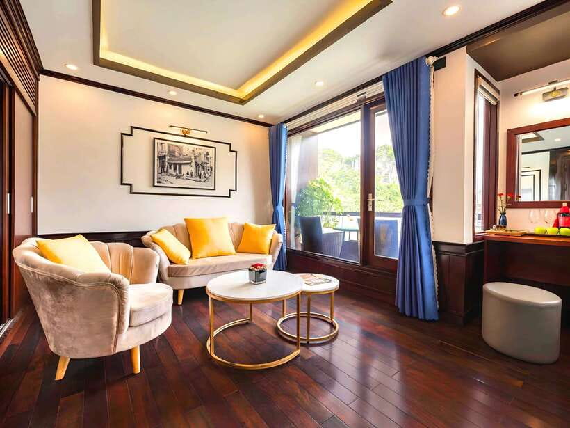 Hanoi: 2D1N Ha Long&Lan Ha Bay by Le Journey Elegance Cruise - Sunrise and Tai Chi at 6:15 AM