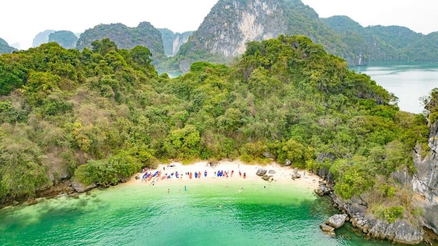 Hanoi: 3-Day Ninh Binh, Ha Long & Bai Tu Long Cruise UNESCO - Day 3: Tai Chi, Thien Canh Son, and the ride home