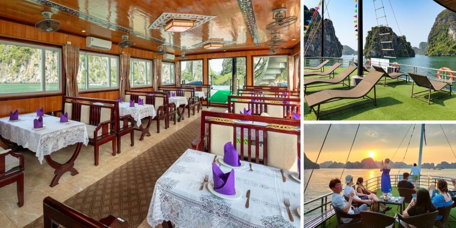 Hanoi: Ha Long Bay Cruise Day Tour visit Titop island & Cave - Sung Sot Cave, Ha Long Bay’s big cave stop