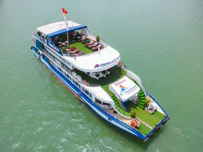 Hanoi: Ha Long Bay Day Cruise by Ha Long Excursion Deluxe - Sung Sot Cave and its stone chambers