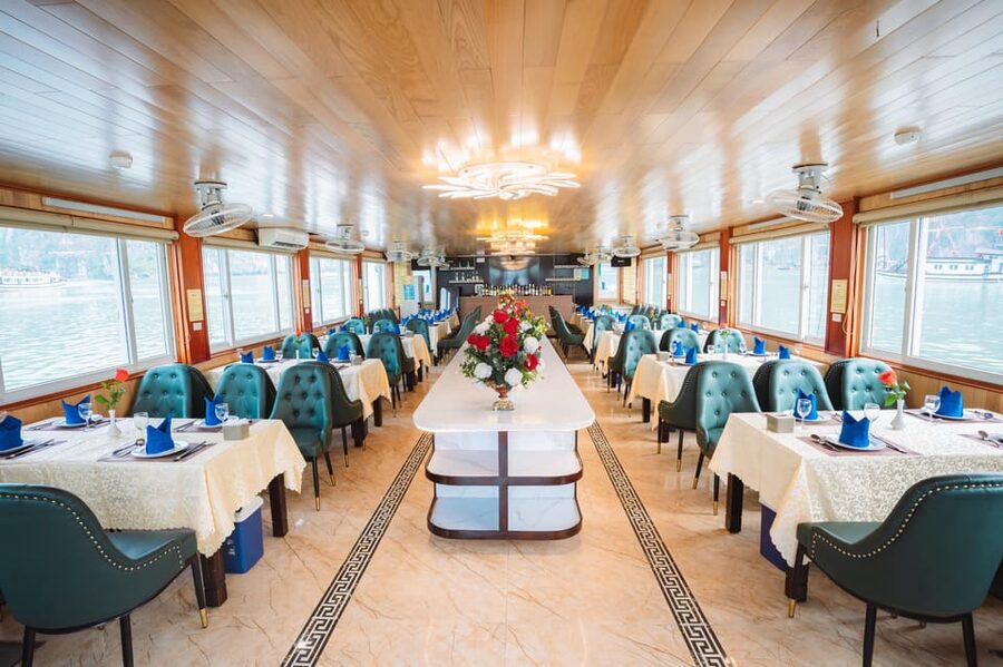 Hanoi: Ha Long Bay Day Cruise by Ha Long Excursion Deluxe - Sunset snacks on the way back