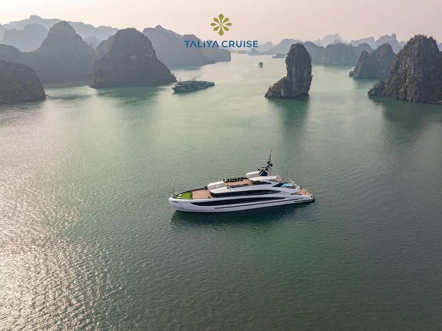 Hanoi: Ha Long Bay/Lan Ha Bay Taliya Day Cruise - The Hanoi transfer takes three hours each way