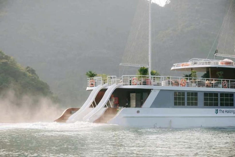 Hanoi/Ha Long: Ha Long Bay Luxury Day Cruise by Catamaran - Booking details worth checking first
